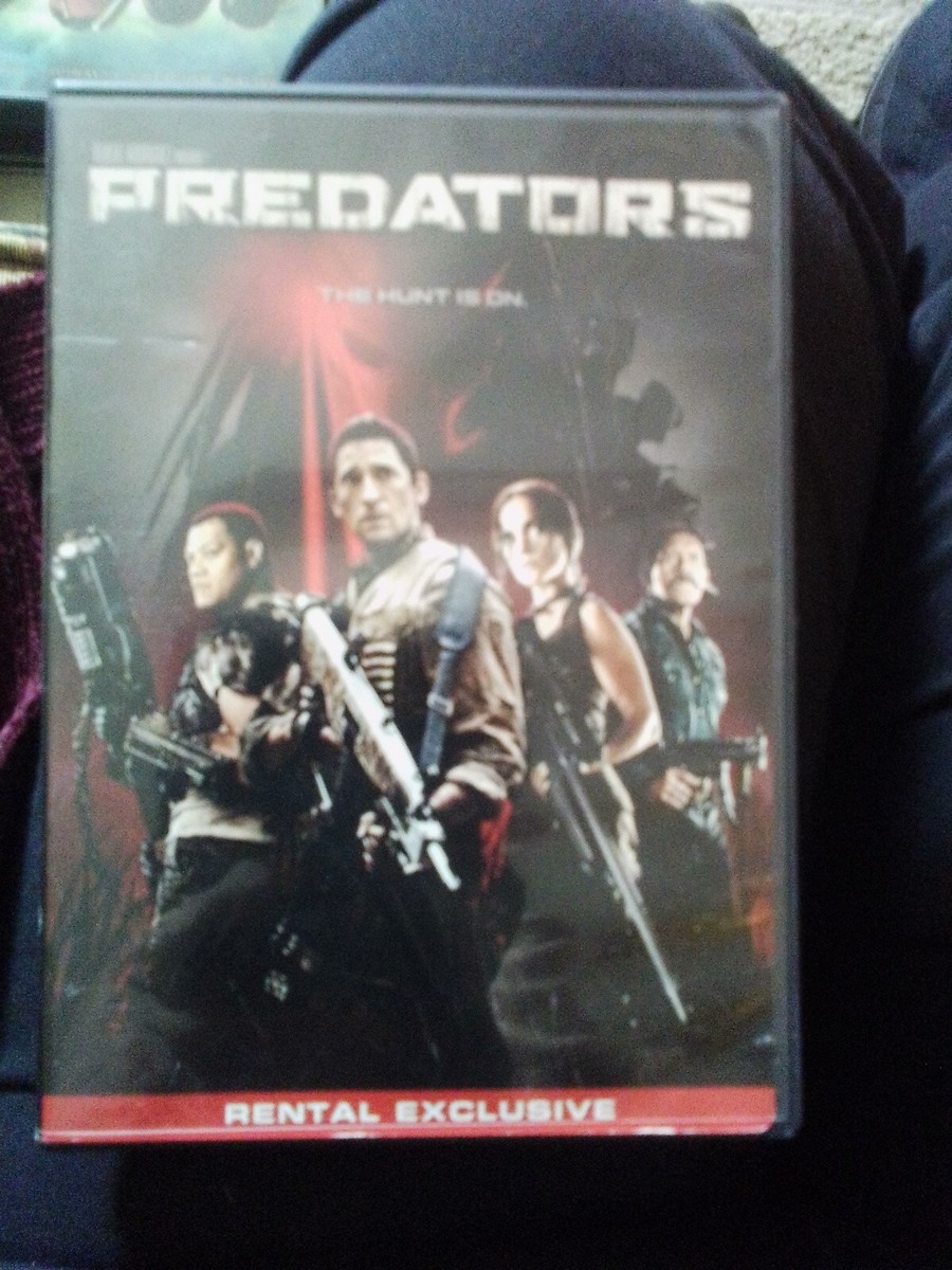 Predators” DVD w/ Adrien Brody, Laurence Fishburne, Alice Braga