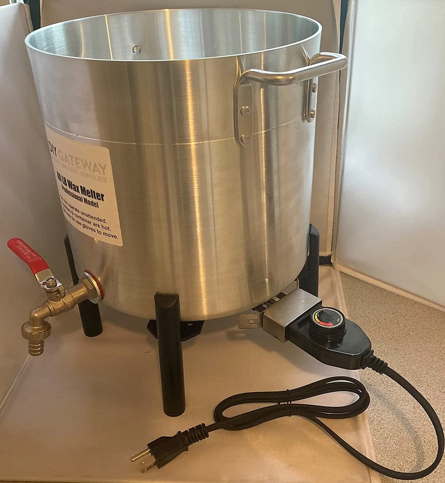 Fundidor de cera súper grande de 35 libras para hacer velas: fundidor de cera eléctrico Foto 2 de 4