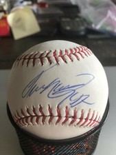 IVAN NOVA SIGNED - OML SELIG BALL - STEINER C.O.A. - NEAR MINT CONDITION