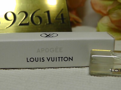 LOUIS VUITTON APOGEE Eau de Parfum Spray Sample Size 2 ml / 0.06