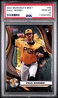 2024 BOWMAN'S BEST #53 PAUL SKENES🔥PSA 10🔥GEM MINT🔥