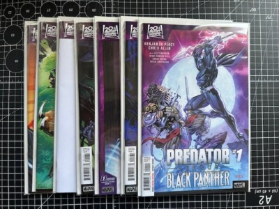 Marvel Predator Vs Black Panther #1 A Cover + 6 Variants