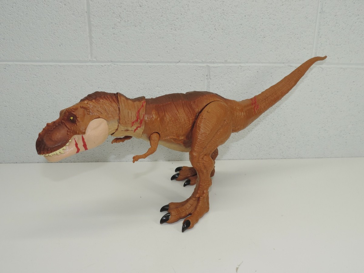 Jurassic World Extreme Chompin Tyrannosaurus T-Rex Mattel 18