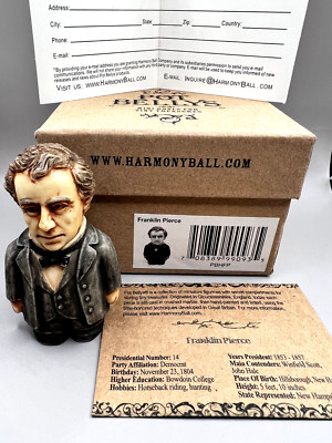 Harmony Kingdom Ball Pot Bellys 'Franklin Pierce' #PBHFP Retired NEW