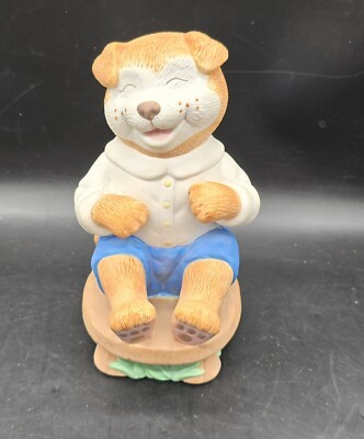 Nursery Rhyme Bank Avon Gift Collection Little Dog Laughing Cat and the Fiddle