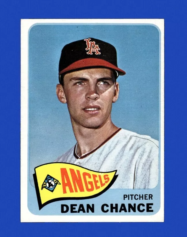 Dean Chance trading card