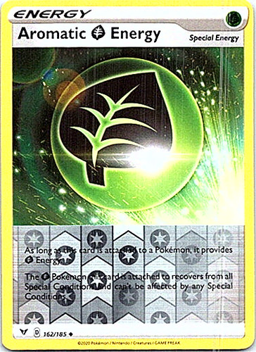 Pokémon TCG Aromatic Grass Energy Vivid Voltage 162/185 Regular Uncommon
