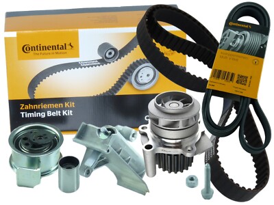 CONTI Zahnriemen Satz Keilr.riemen + Wasserpumpe VW SKODA SEAT AUDI FORD 1.9 TDI