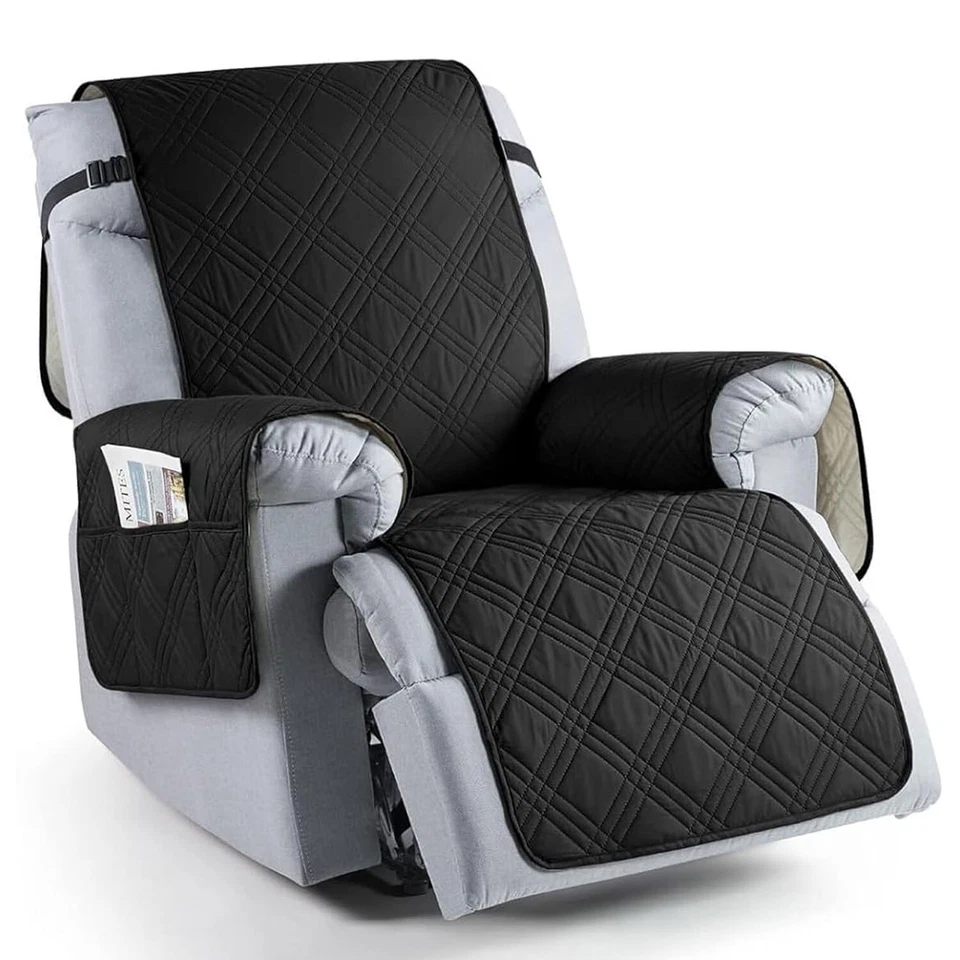 100% waterproof non-slip recliner cover, furniture decoration protection - image 4 of 4
