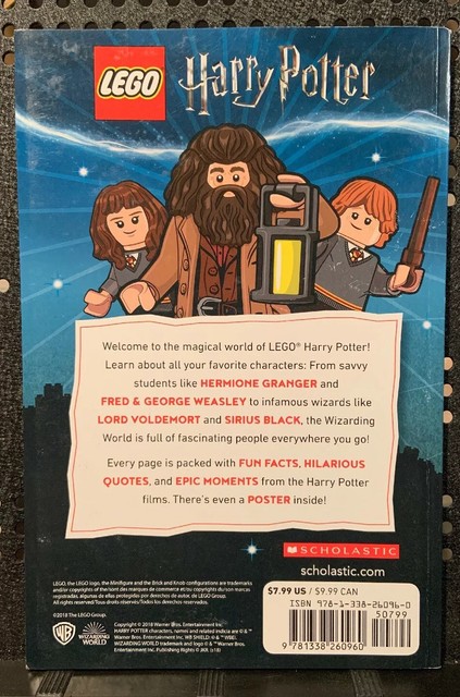 LEGO Harry Potter: Witches & Wizards Character Handbook W/ POSTER (2018, Pback) | eBay