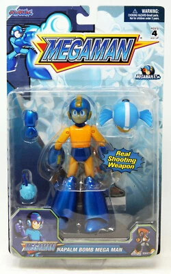 Jazwares Inc. - Mega Man - Napalm Bomb Mega Man - ca. 15cm - aus dem Jahr 2004 - Bild 1 von 4