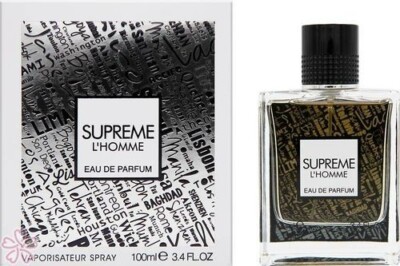 Supreme L Homme EDP Perfume By Fragrance World 100 ML Super Rich UAE Version 