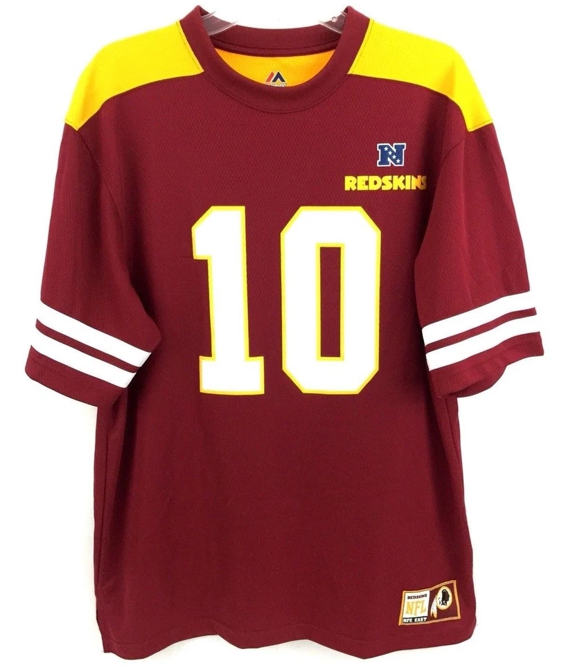 Robert Griffin Men's Jersey Shirt RG3 Washington Redskins Majestic Football Sz L - Image 2 of 4