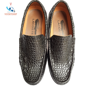 alligator skin loafers