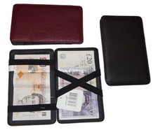 Magic wallet milkman taxi bus money trader puzzle wallet strong - 3 colours 8013