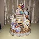 Antique 19thc German Child Couple Porcelain Figurine — photo 1