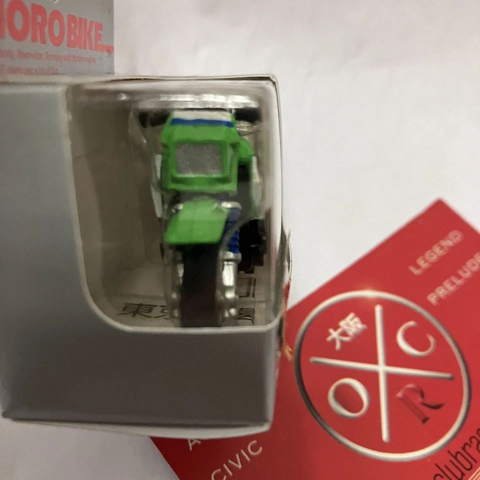 Rare Kawasaki KL250R ChoroBike Pullback Toy Motorcycle Choro Q Model JDM Japan - Image 3 of 4