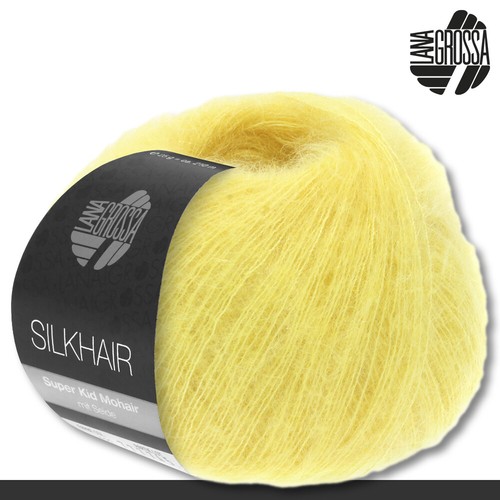Lana Grossa 25 g Silkhair Mohair Superkid seda lana ganchillo tejer 56 colores - Imagen 8 de 113