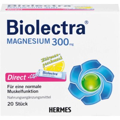 BIOLECTRA Magnesium Direct Pellets 20 St PZN04115295