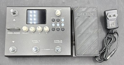 NUX MG-400 MODELING GUITAR & BASS PROCESSOR MULTI EFFECTS PEDAL (PARTS ONLY)
