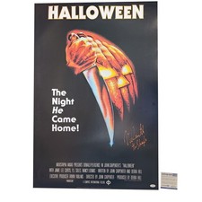 Nick Castle Signed Halloween Michael Myers 24x36 Poster Exact Proof ACOA