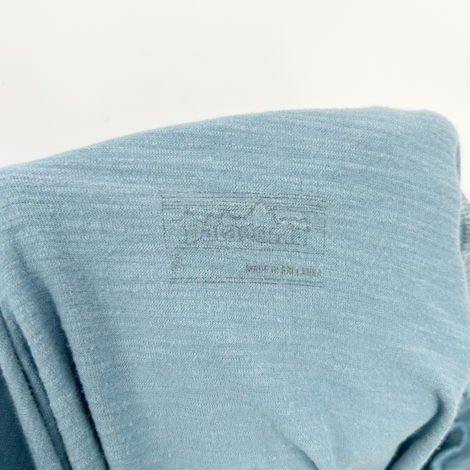 Patagonia Womens Blue Organic Cotton Amber Dawn Cross Back Summer Dress Size S thumbnail 6