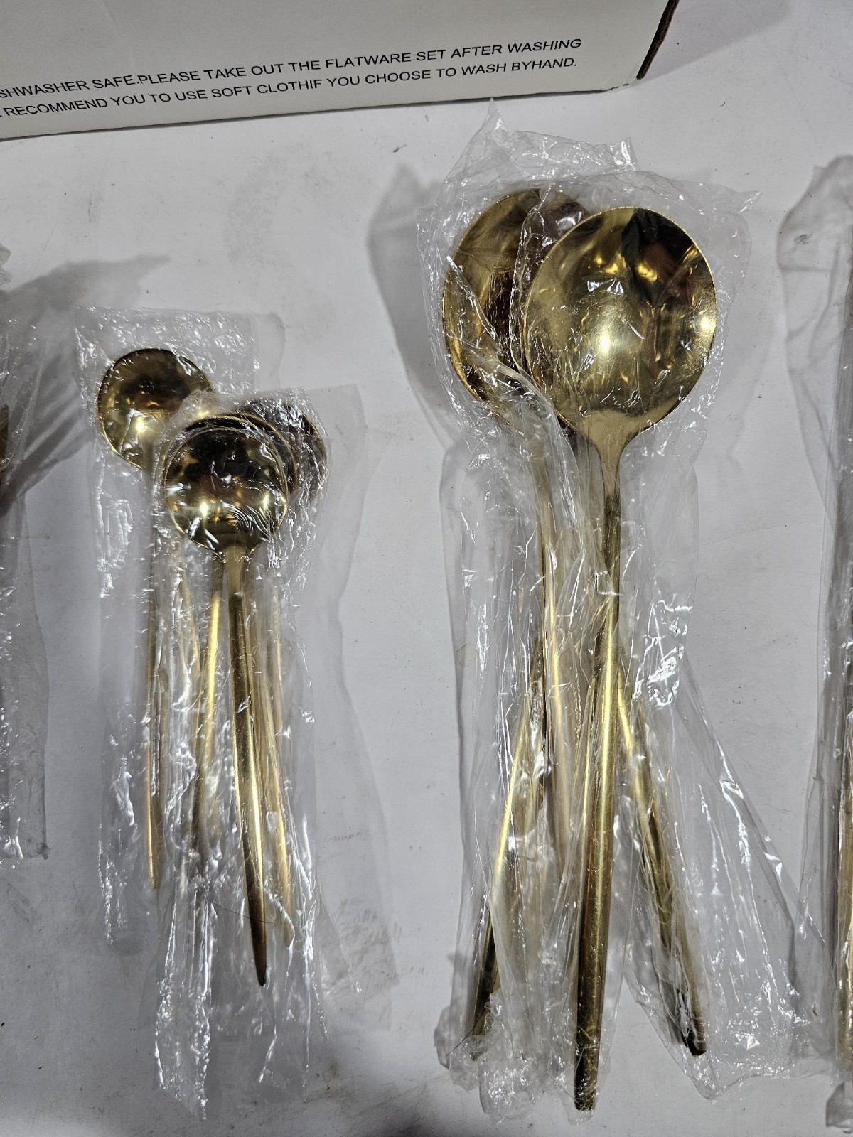 Elegant Portuguese Golden Finish 30pc Tablewear Set