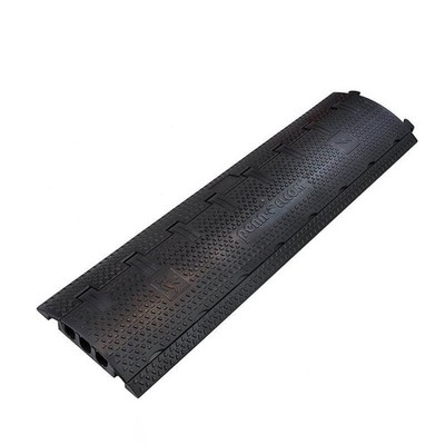 Penn Elcom Cross 3 Kabelbrücke (CROSS3K)   3-Kanal Kabelschutz, schwarzer Deckel