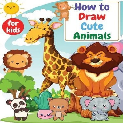 How to Draw Cute Animals for kids Drawning for kids ages 4-8. 8-1
