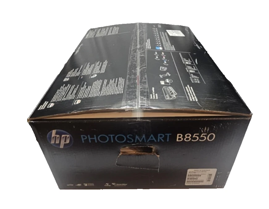 HP Photosmart B8550 Large Digital Format Photo Inkjet Printer - NEW OPEN BOX - Image 2 of 4