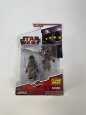 2009 STAR WARS THE CLONE WARS CW08 JAWAS 3.75  Action Figure NEW SEALED