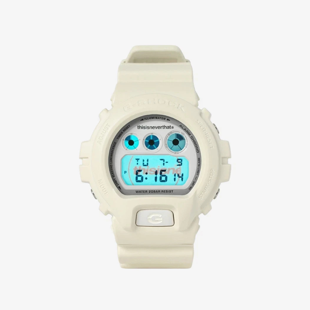 Casio G-Shock x Thisisneverthat DW-6900TNT24-7DF Ivory / Tracking