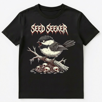 Metal Music Bird Lover Morbid Seed Hunter Unisex T-Shirt