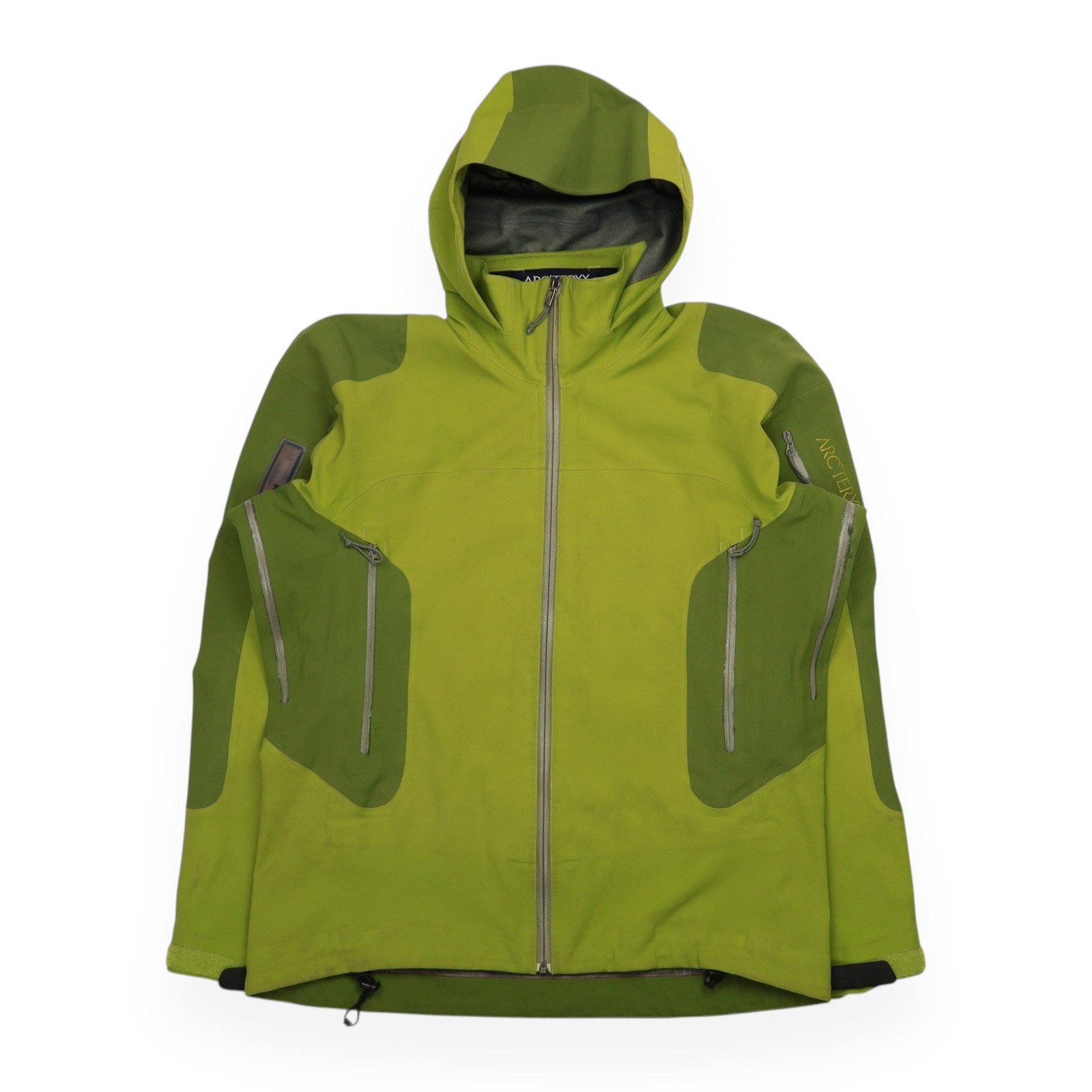 Giacca Arc'teryx Stingray Goretex taglia media verde