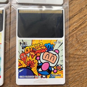 PC Engine HU Card 4-Card Set [Out Run and others]