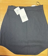 NWT Zara Mini Skirt Stripped Xs Size Women's