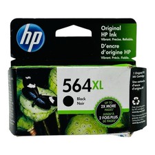 Genuine HP 564XL Black Ink Cartridge CN684WN EXP 2023 Sealed Box