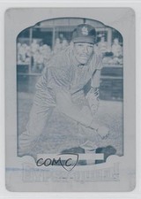 2014 Topps Gypsy Queen Printing Plate Cyan 1/1 Bob Gibson #249 HOF 0t2