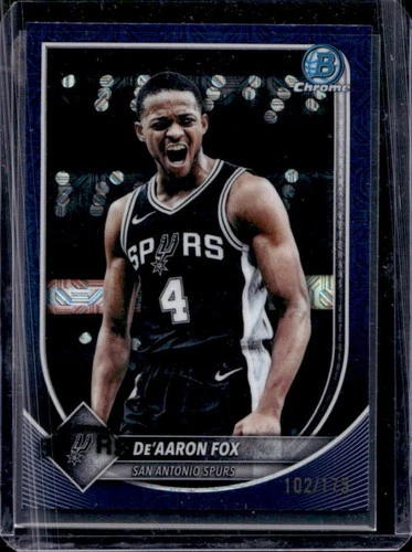 2025 Bowman De'Aaron Fox RAW