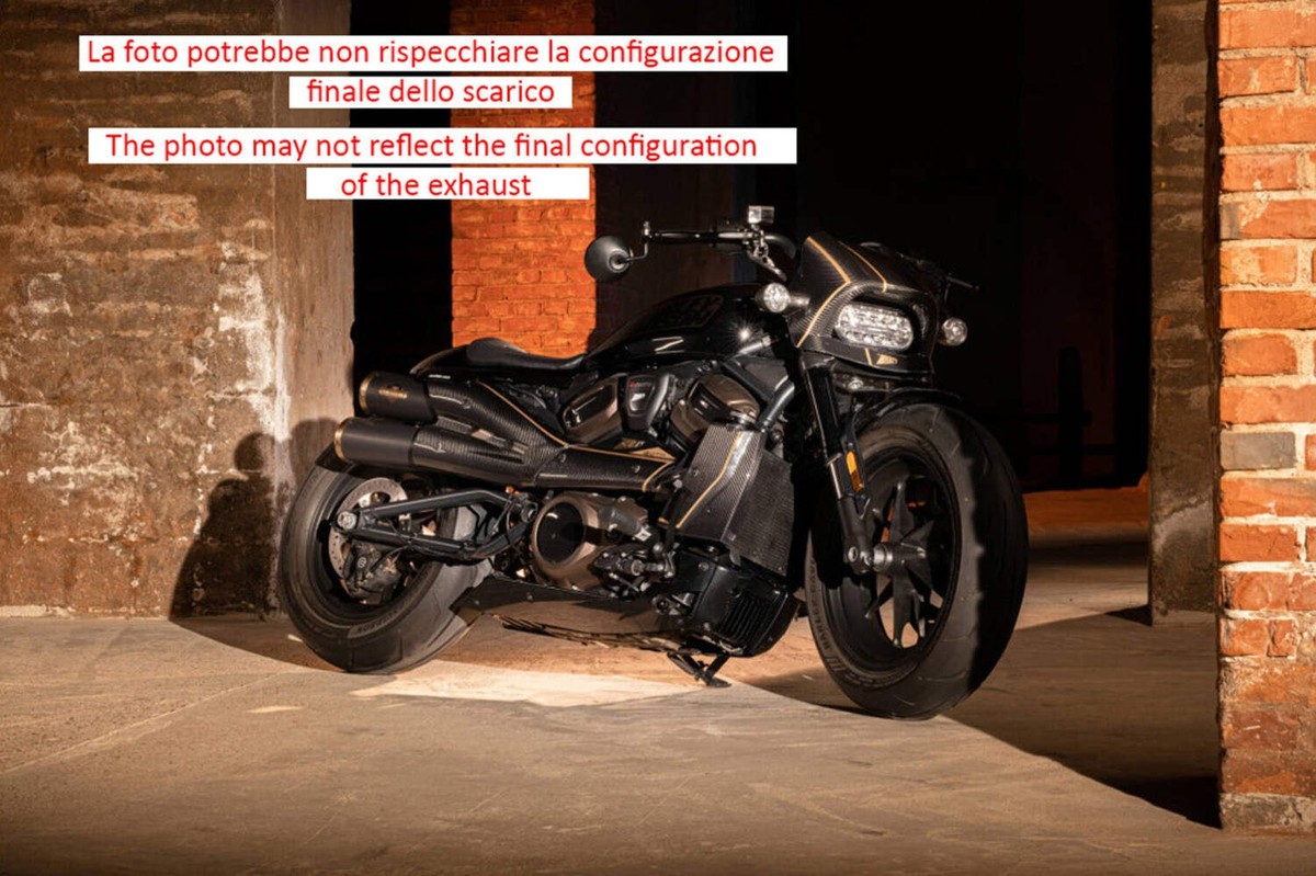 COMPLETE KIT (2 CAPS + CARBON PARTS) HARLEY DAVIDSON SPORTSTER S