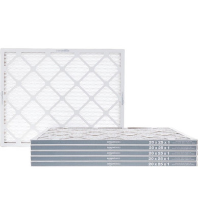 MERV 6-pack  8 AC Furnace Filters, Removes Dust, Electrostatic, Allergy Cont OB