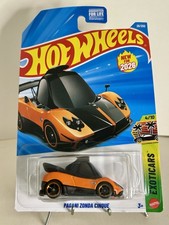 2026 Hot Wheels, Pagani Zonda Cinque Orange, EXOTICARS