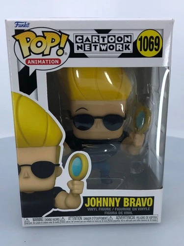Funko POP! Animation Johnny Bravo #1069 Vinyl Figure DAMAGED BOX SEE PICS