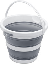 Small Collapsible Bucket 1.3 Gal/5L, Bpa-Free - Space-Efficient, Portable Foldab