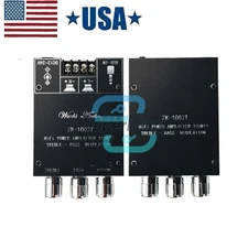 ZK-1002T Bluetooth 5.0 TPA3116 2 Channel 100WX2 Digital Audio Amplifier Module