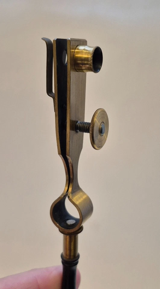 An unusual and late Joblot-type simple microscope, France, circa 1800 - Image 4 of 4