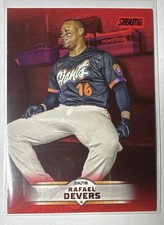 2025 Topps Stadium Club - Rafael Devers #7 Red Foil