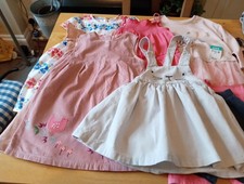 Bundle 8 Items Girls Age 18.months to 2 Yrs. Spring /Summer Clothes. Good Used 