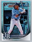 2025 Bowman Chrome Chandler Simpson #18 Rookie RC Mojo Refractor