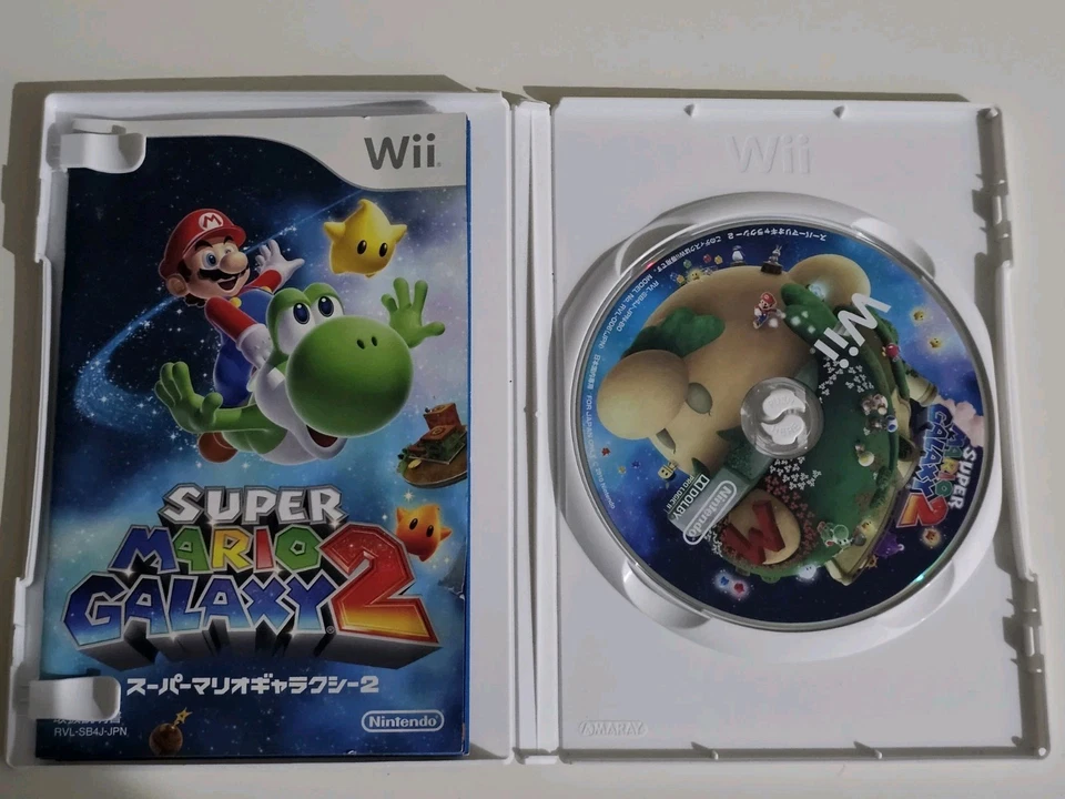 Super Mario Galaxy 2; Boxed (Nintendo Wii, 2010) Japan Import - Image 3 of 4
